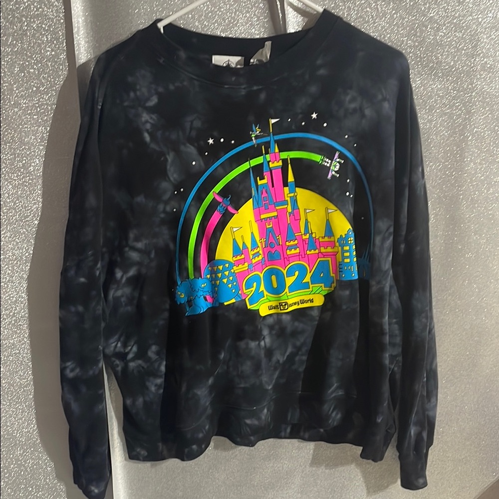 Womens Disney  Black Graphic Sweatshirt
